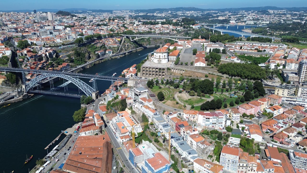 Porto cityscape view