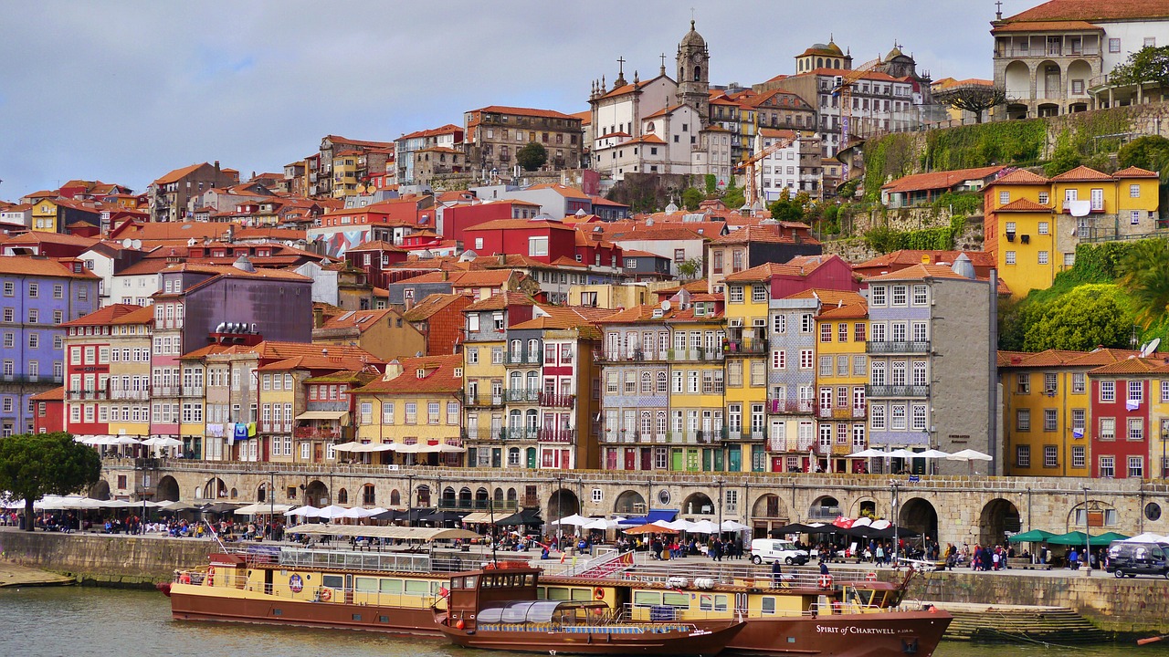 View of Porto riverside